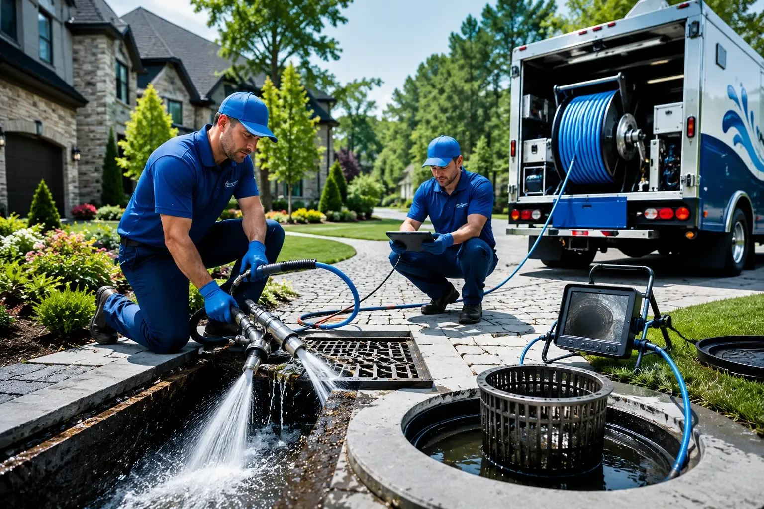 Local outdoor drain cleaning professionals in Glen Ellyn, IL